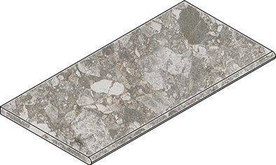 Керамогранит ПЕТРОЛ БОРТИК 30x60 ЗАКРУГЛЁННЫЙ 30x60