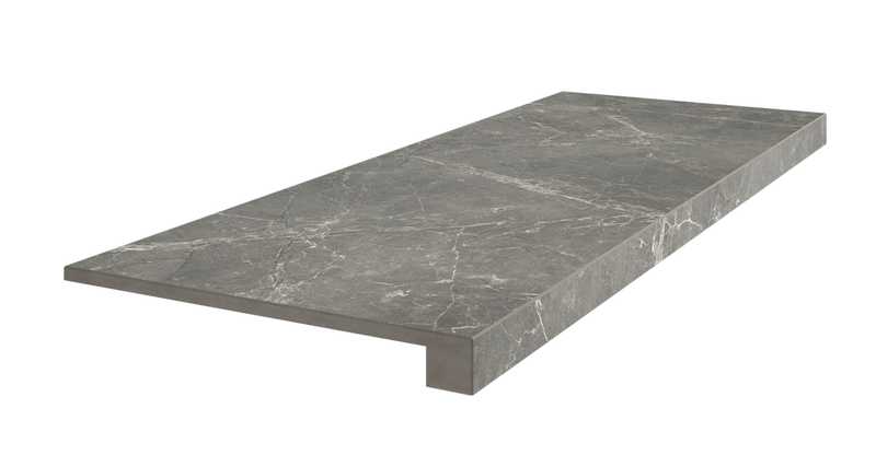 Ступени trevi brown scalino frontale 33x90