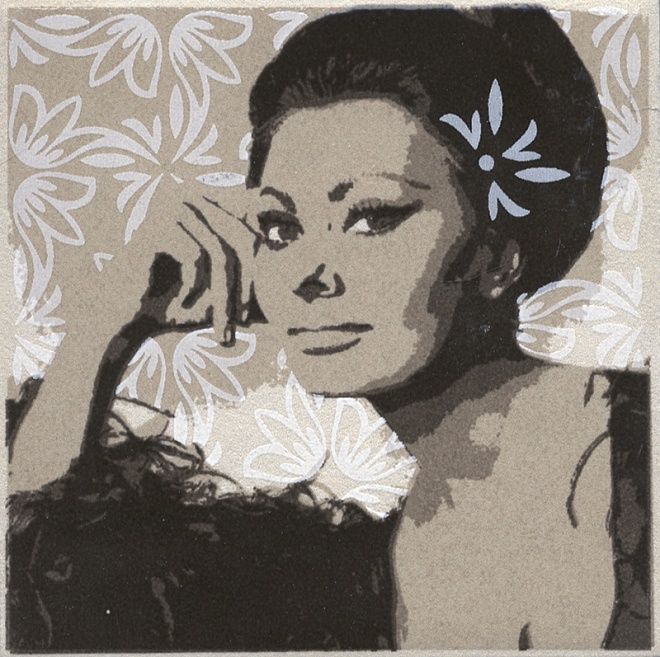 Керамическая плитка Декор Синема stg\a341\1266 9,9x9,9