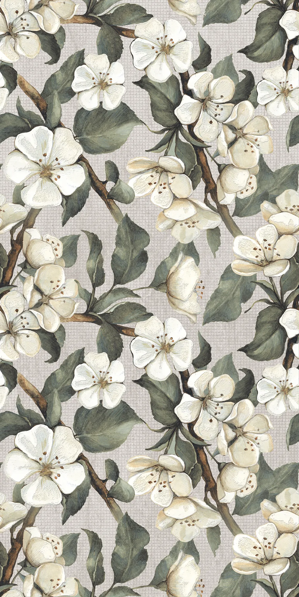 Керамогранит Декор Креанза sh1004-d corten grey decor shape+glue art зеленый 60x120