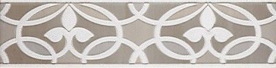 Керамическая плитка camelia 511 border cappucino glossy 7,5x30