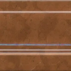 Керамогранит Плинтус Стемма коричневый 10x20