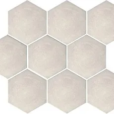 Керамогранит Тюрен серый светлый, полотно 37х31 из 9 частей 12х10,4 10,4x12