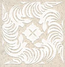 Керамогранит Вставка Золотой пляж светлый беж 4,9x4,9