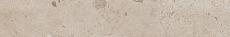 Керамогранит Плинтус Про Лаймстоун бежевый темный обрезной 9,5x60