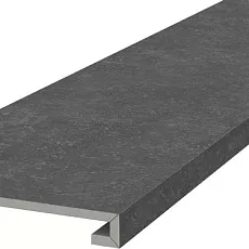 Ступени kerama marazzi km6012g0141rgcf фронтальная клееная Касабланка hp антрацит матовый обрезной 33x119.5