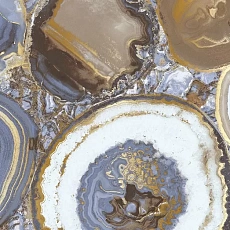 Керамическая плитка Вставка Аксима Сингапур d 25x50