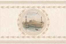 Керамическая плитка Декор Золотой пляж Колонны 20x30