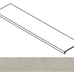 Ступени Атлас Конкорд Ринашенте Фьюжн Ченере Фронтальная 620070003258 серый 33x120