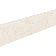 Плинтус estima ma00 Аметис Мармулла/ ametis marmulla ivory Белый Полир. 7x60