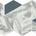 Мозаика Уффици/ uffizi Вайт trapezium 18x31.4