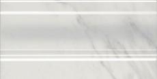 Керамическая плитка Плинтус Алькала белый 10x20