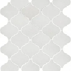 Керамическая плитка арабески глянцевый белый 26x30