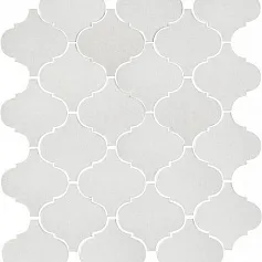 Керамическая плитка арабески глянцевый белый 26x30