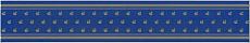 Керамическая плитка бордюр фонтанка синий 7,2x40