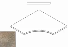 Керамогранит ЭМЕРАЛЬД БОРТИК 60x60 УГЛ.ЗАКР.30 60x60