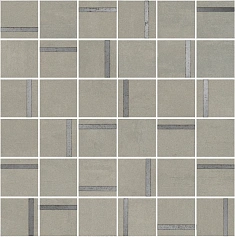 Керама Марацци Декор Kerama Marazzi SG640120\MM Гварди 2 мозаичный серый светлый матовый обрезной серый 