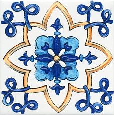 Керамическая плитка Вставка Капри майолика stg\a486\1146 9,9x9,9