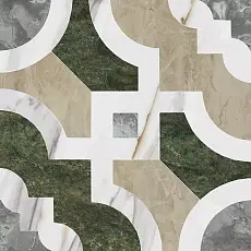 Керамическая плитка Декор kerama marazzi id172 Риальто Нобиле наборный лаппатированный 30x30