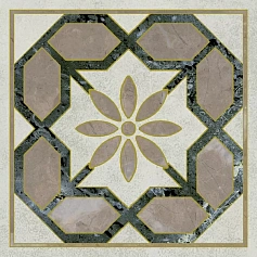 Керама Марацци Вставка Kerama Marazzi OS\A283\SG606220RL Серенада 1 лаппатированный обрезной разноцветный 