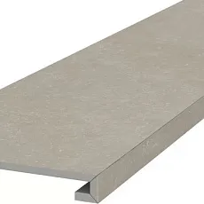 Ступени kerama marazzi km6012g0201rgcf фронтальная клееная Касабланка hp серый светлый матовый обрезной 33x119.5