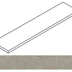 Ступени Атлас Конкорд Ринашенте Фьюжн Арджилла угловая левая 620070003254 серый 33x160