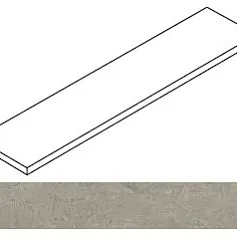 Ступени Атлас Конкорд Ринашенте Фьюжн Арджилла угловая левая 620070003254 серый 33x160