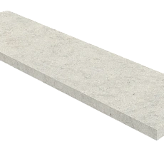 Ступени Колизеумгрес Саленто Уайт угловая правая 620070003223 белый 33x120