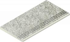 Ступени Нордика Айс закругленная грип 620040000161 серый 30x60