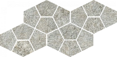 Италон Мозаика Италон Магма Сильвер Призм 620110000246 серый серый 