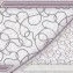 Керамическая плитка севилья бордюр белый 9,5x60