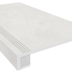 Ступени Комплект estima ma01 Аметис Мармулла/ ametis marmulla grey (33x120 Непол. Прямоугол. Бортик С Насечками + Подступенок 14,5x120) 33x120