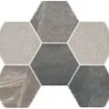 Керамогранит Скайлайн многоцветный 25x29