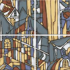 Керамогранит Панно Витраж 30x30