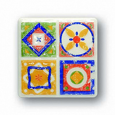 Tubadzin Majolika Quartet 4 декор бежевый для ванной для кухни