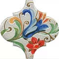 Керамическая плитка Декор kerama marazzi vt\a581\65000 Арабески Тоскана 5 глянцевый 6.5x6.5