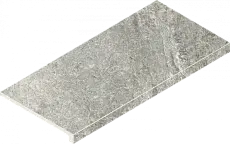 Ступени Италон Магма Сильвер угловая правая 620070002952 серый 33x60