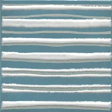 Керамическая плитка Декор kerama marazzi kmd3sta024gn Бахия 3 бирюзовый глянцевый 9.8x9.8