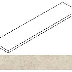 Ступени Атлас Конкорд Ринашенте Фьюжн Кальче угловая левая 620070003251 бежевый 33x160