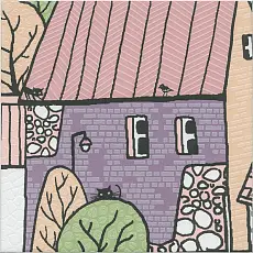 Керамическая плитка Декор kerama marazzi os\a226\5009 Городок 3 матовый 20x20