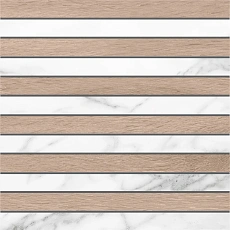 Мозаика estima sm01/si01 Аметис Суприм fascia белый 30x30