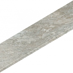 Ступени Италон Магма Сильвер угловая левая 620070002987 серый 33x120