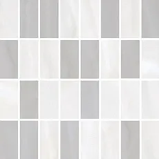 Керамическая плитка Декор Летний сад светлый мозаичный 20x30