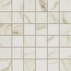 Атлас Конкорд Empire Calacatta Diamond Mosaic Lap белый 