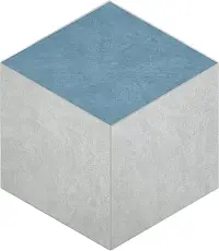 Мозаика estima sr00/sr03 spectrum cube milky white голубой 25x29