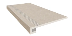 Estima Комплект Estima LN01 Luna Beige (Ступень 33x120 непол. прямоугол. бортик с насечками + Подступенок 14,5x120) бежевый 