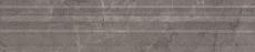 Керамическая плитка Бордюр Багет Гран Пале серый 5,5x25