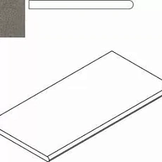 Керамогранит Бортик Италон Дискавер/ discover x2 fume bordo round 30x60 30x60