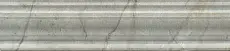 Керамическая плитка Бордюр kerama marazzi ble025 Багет Кантата серый светлый глянцевый 5.5x25