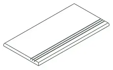 Ступени Италон Магма Минерал закругленная Грип левая 620040000247 бежевый 30x120